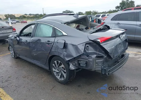 2017 Honda Civic Ex из США, поврежденный, VIN 19XFC2F78HE207417